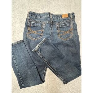 Aeropostale‎ Bayla Skinny Jeans Womens 11/12 Regular Medium Wash Denim Blue y2k